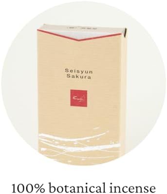 Japanese Botanical Incense with Sandalwood Scent