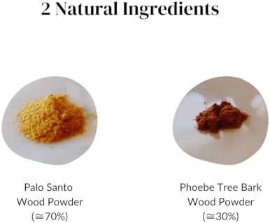 Palo Santo Incense Cones 100 Natural Sustainably Harvested in Peru 24-Pack