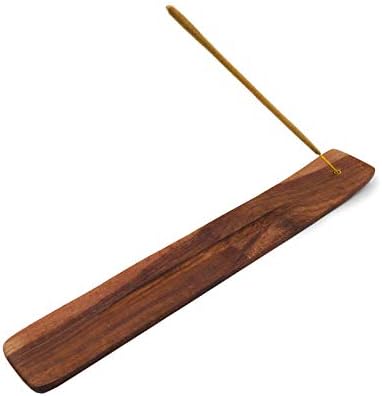 Nag Champa Incense Sticks with Wooden Holder - 100 Gram Box for Meditation and Spiritual Home Decor