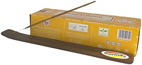Govinda Sandalwood Incense 250 Grams with Holder