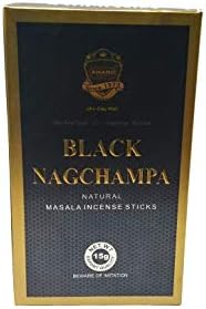 Anand Agarbathi Black Nag Champa Incense Sticks 180g Pack