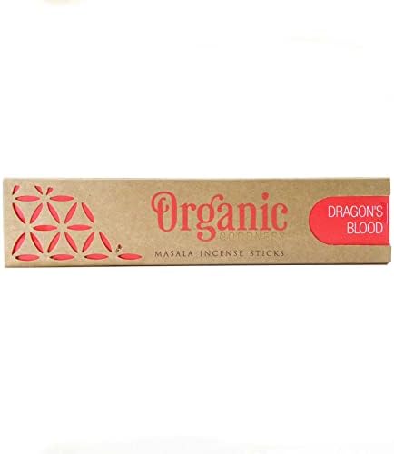 Song of India Organic Dragons Blood Masala Incense Sticks 15g Box