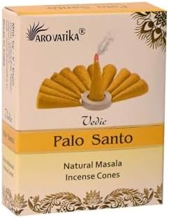 ARO VATIKA Vedic Palo Santo Incense Cones 120 in 12 Boxes