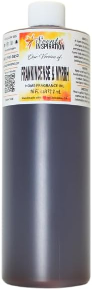 Scents Inspiration Frankincense Myrrh Incense Oil - 16 Fl Oz