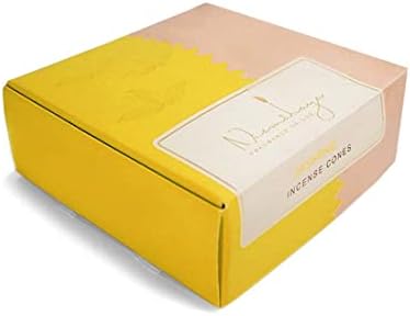 Jasmine Incense Cones - Organic Long-Lasting Pack of 40