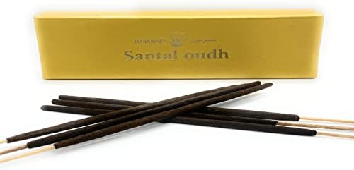 Haramain Santal OUDH Incense Stick Made from Pure Oudh and Mysore Sandalwood