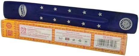 Govinda Incense Stick Holder Bundle with Nag Champa Incense - 250 GM Natural Box