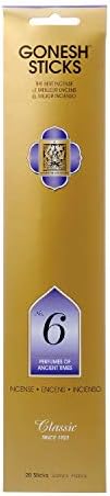 Gonesh GOST06 No 6 Incense Sticks Ancient Fragrance