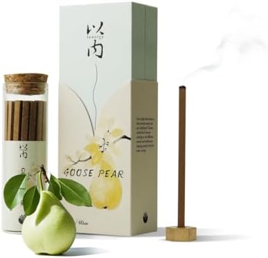 Yoga Relaxation Innergy Goose Pear Square Incense Sticks