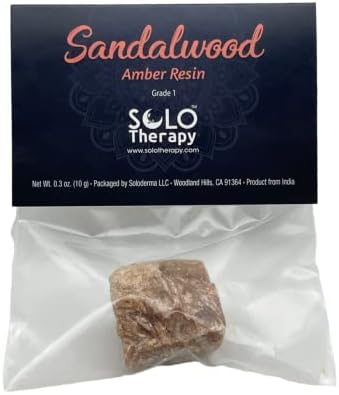 Sandalwood Amber 10 Grams Grade 1 Premium Incense