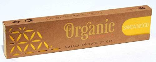 Organic Goodness Incense Sticks 3 Pack Sandalwood Champa Patchouli