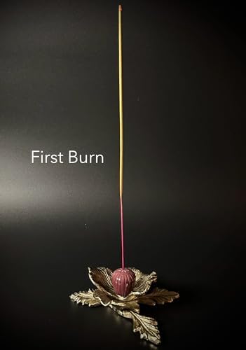 Gold Incense Joss Stick 1 lb Bundle with Coiling Ember Effect