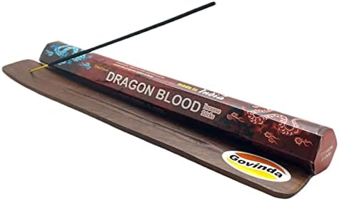 Dragon Blood Incense Sticks and Holder Bundle