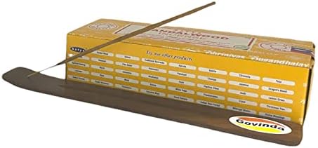 Govinda Sandalwood Incense 250 Grams with Holder