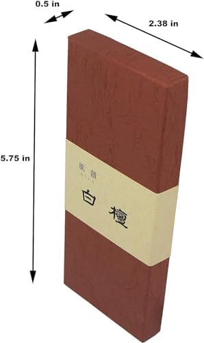 Japanese Sandalwood Incense 65 Sticks in 3 Boxes Set