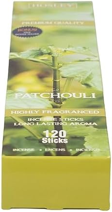 Hosley 120 Pack Patchouli Incense Sticks
