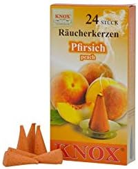 Knox Apotheker Hermann Zwetz 24 Medium Peach Incense Cones 1