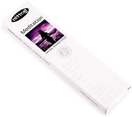 Nitiraj Platinum Natural Incense Sticks 1 Hour 2 Pack Patchouli