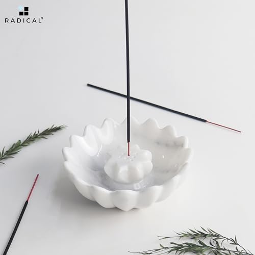 Radicaln Marble Incense Holder Set for Home Decor