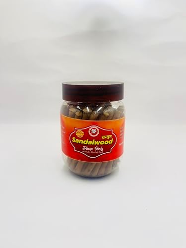 Organic Sandalwood Dhoop Incense Sticks 50 Pieces