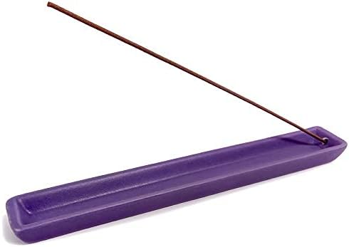 Shoyeido 825 Inch Ceramic Incense Tray Murasaki Purple