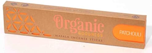 Organic Goodness Incense Sticks 3 Pack Sandalwood Champa Patchouli