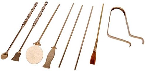 Sleeri Incense Making Kit - 7PCS Set Shape Mold Tools Spoon Press Shovel Brush