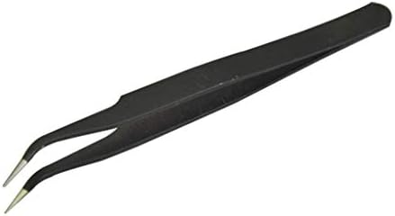 Backflow Cone Incense Tweezers - Stainless Steel Curved Pointed Tool for Lighting and Handling Incense