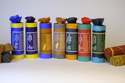 Natural Frankincense Incense Sticks - 30 Pack with Wooden Burner