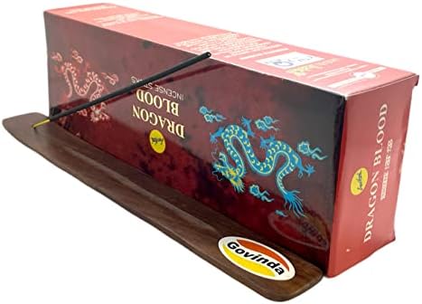 Dragon Blood Incense Sticks and Holder Bundle