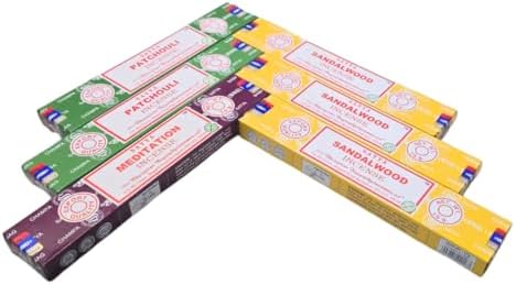 ANKCIENSE Incense Holder with 3 Fragrances 90 Sticks Pack