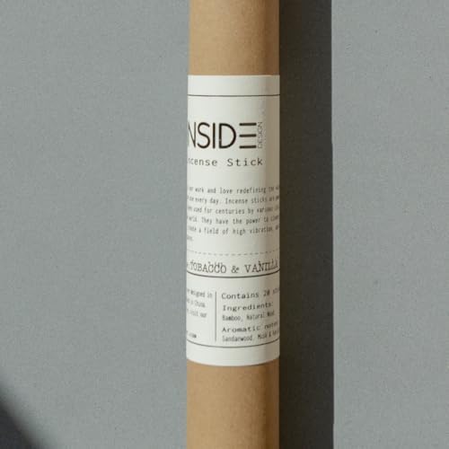 Tobacco Vanilla Incense Sticks 11 Inch Natural Wood Blend 20 Sticks