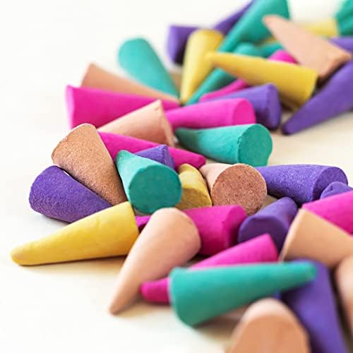 Strn Assorted Incense Cones Gift Set with Holders