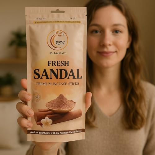Hashcart Fresh Sandalwood Incense Sticks 65-70 Sticks Pack