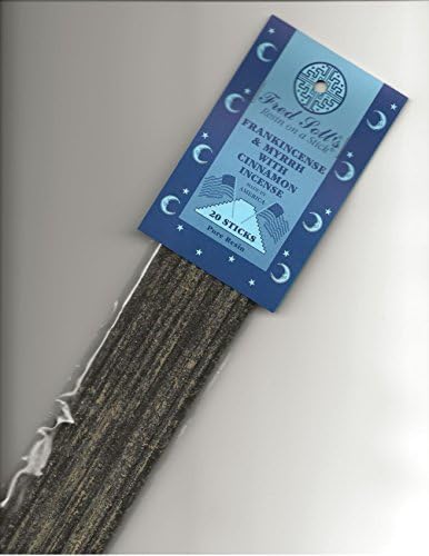 Fred Solls Resin Incense on a Stick Frankincense Myrrh with Cinnamon 20 Sticks