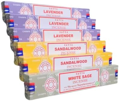 ANKCIENSE Incense Holder with 3 Fragrances 90 Sticks Variety Pack 1