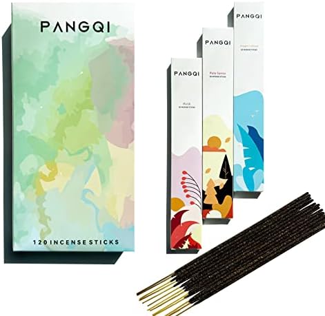 PANGQI India Handmade Incense Sticks Set of 120