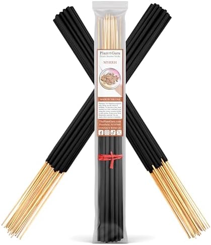 Myrrh Incense Sticks Jumbo 19 Inch Long - 27-30 Sticks Bundle
