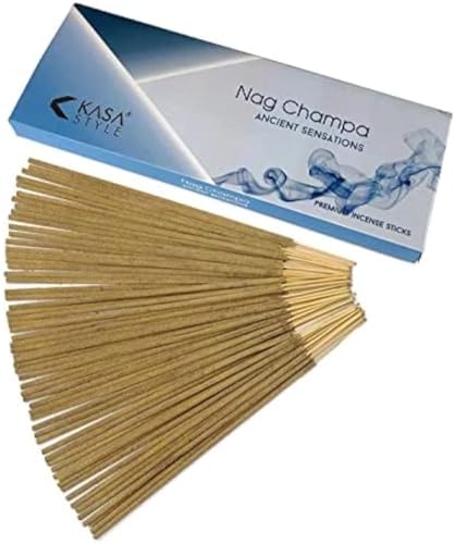 Ancient Sensations Premium Incense Sticks - 100gr Natural Nag Champa