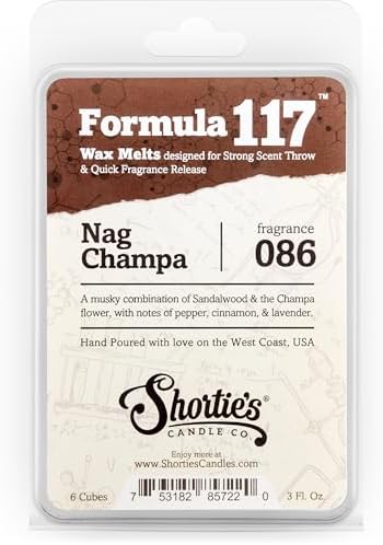 Shorties Candle Company Nag Champa Wax Melts 3 Oz Bar