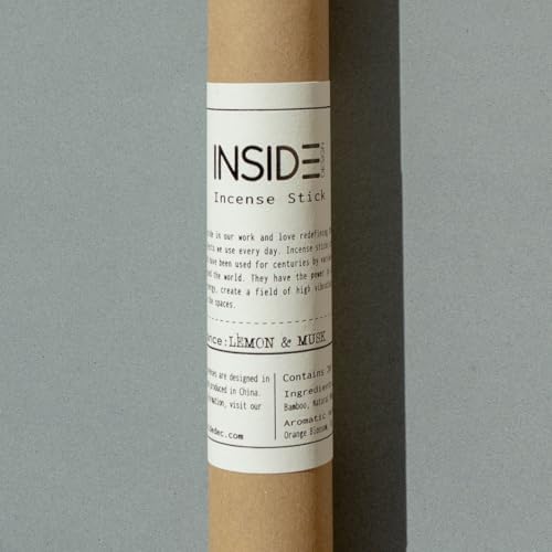 Lemon Musk Incense Sticks - 11 Inch Clean Burning