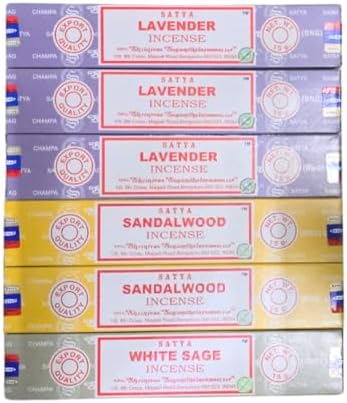 ANKCIENSE Incense Holder with 3 Fragrances 90 Sticks Variety Pack 1