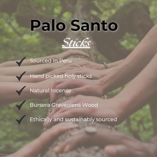 Ancient Veda Palo Santo Sticks Premium Grade from Peru