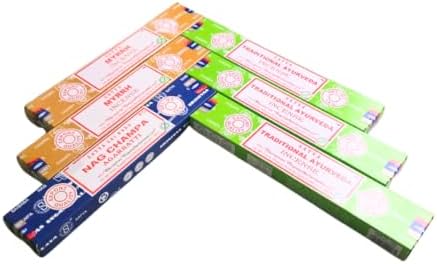 ANKCIENSE Incense Holder with 3 Fragrances 90 Sticks Variety Pack