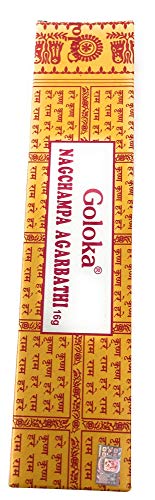 GOLOKA Nag Champa Incense 16 GR