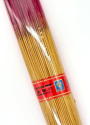 Gold Incense Joss Stick 1 lb Bundle with Coiling Ember Effect