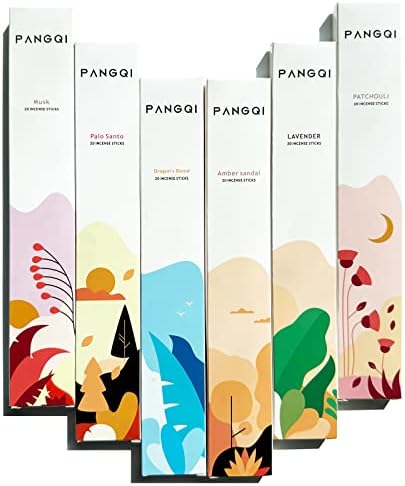 PANGQI India Handmade Incense Sticks Set of 120