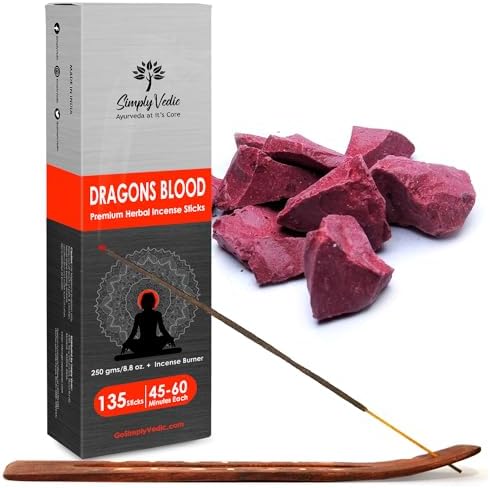 Dragons Blood Incense Sticks 250g Pack Natural Charcoal-Free For Meditation Yoga Spiritual Use