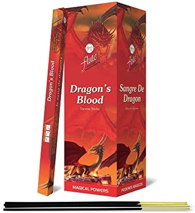 Flute Dragons Blood Incense Sticks 9 Inch 8 Sticks Per Pack
