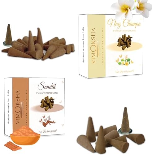 VIMOKSHA Incense Dhoop Cone Pack of 2